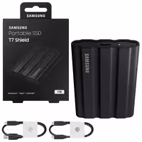 حافظه SSD اکسترنال samsung مدل 1TB Portable SSD EXT T7 shiled-گارانتی