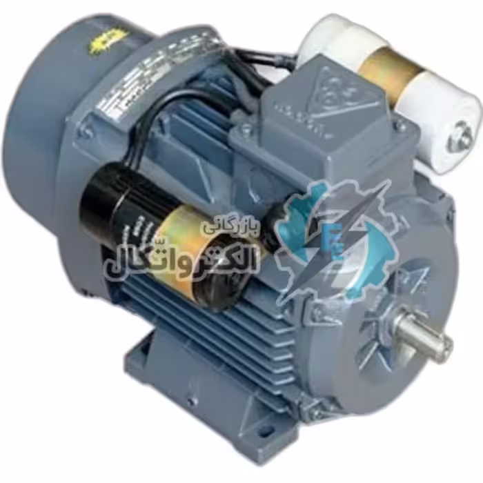 الکتروموتور تک فاز خازن دائم – استارت (CRS) فریم 100L آلومینیومی 2.2 کیلووات (3 اسب) 1500 دور موتوژن