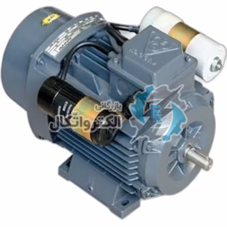 الکتروموتور تک فاز خازن دائم – استارت (CRS) فریم 100L آلومینیومی 2.2 کیلووات (3 اسب) 1500 دور موتوژن
