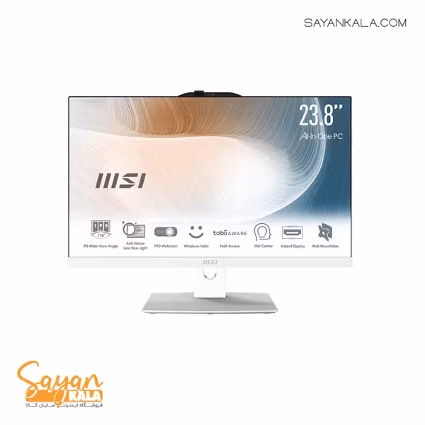 کامپیوتر همه کاره ام اس آی مدل AIO MSI AM242P i7 1260p RAM 16GB SSD 500GB Irisx