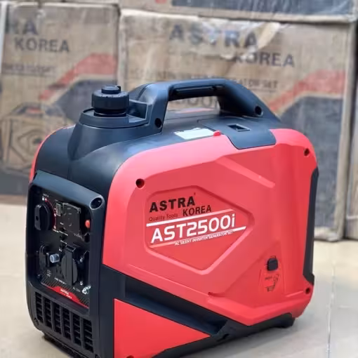 موتور برق سایلنت بنزینی 2200 وات / generator astra korea ast2500i