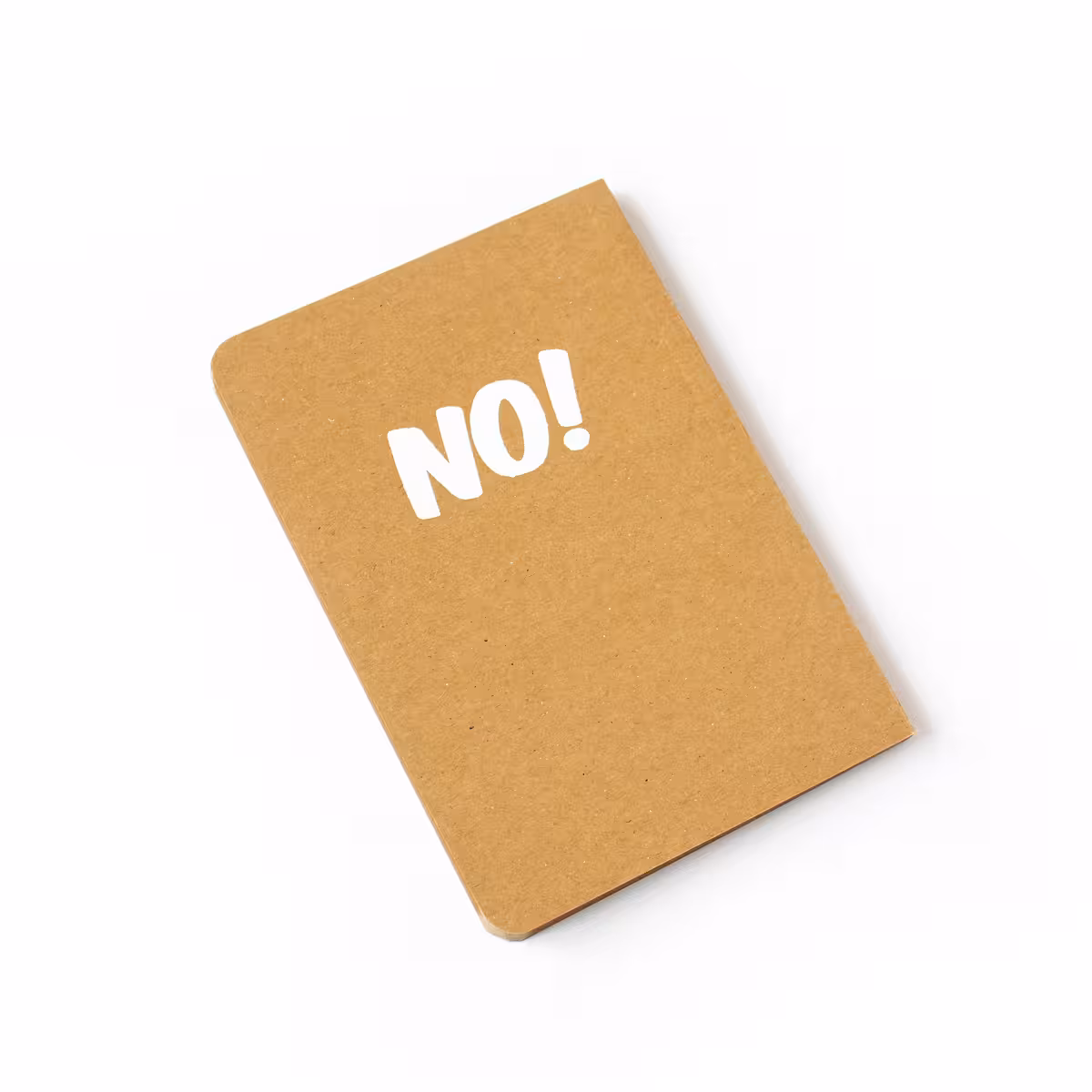 دفتر کرافت A6 طرح NO پیل (PILL)