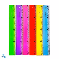 خط کش شیشه ای ژله ای | 20 سانتی متر