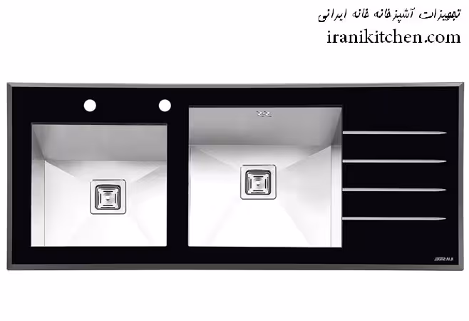 سینک ایلیا استیل مدل 8021 توکار