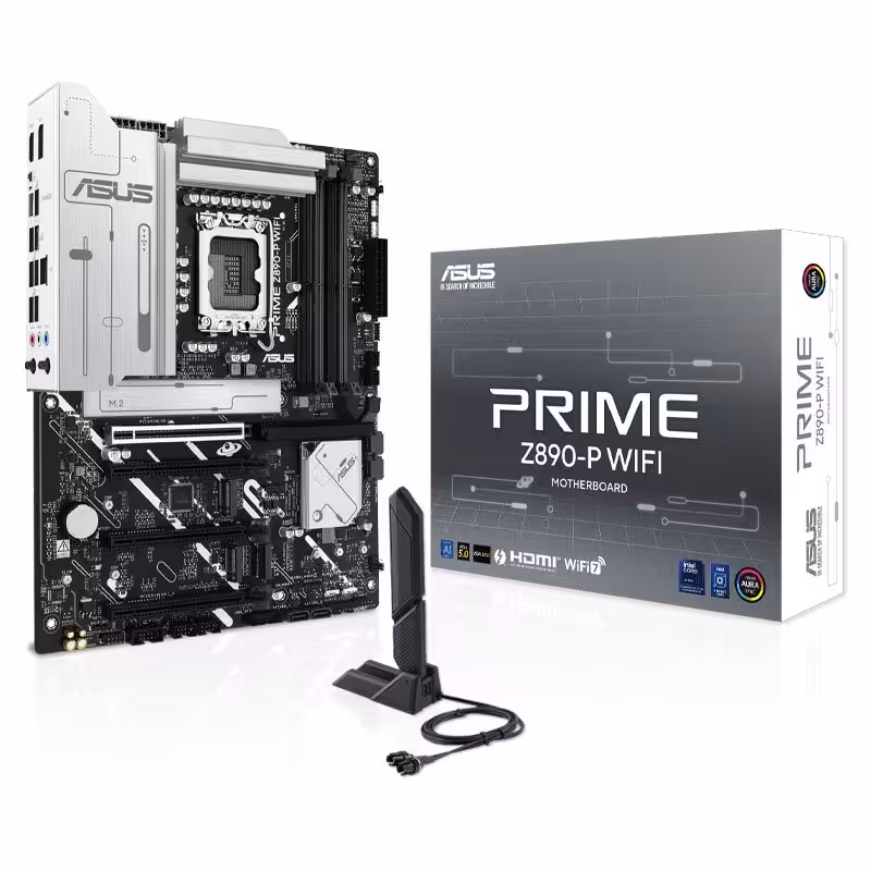 مادربرد ایسوس مدل Prime Z890-P با سوکت پردازنده LGA 1851
