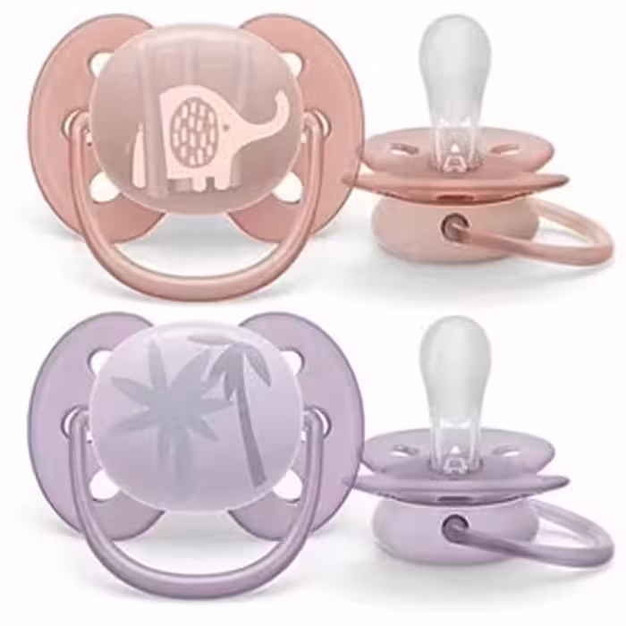 پستانک الترا سافت 0 تا 6 ماه فیلیپس اونت Philips Avent مدل SCF091/09