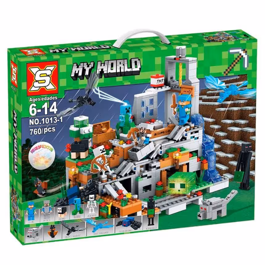 ساختنی مدل ماینکرافت آیتم1_1013