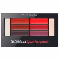 پالت آرایشی رژلب و کانتور لب میبلین Maybelline  کالر دراما قرمز
