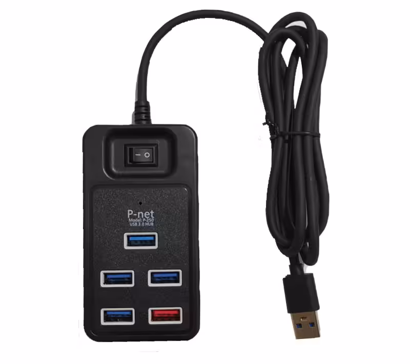 هاب 5 پورت USB 30 پی نت مدل P-250