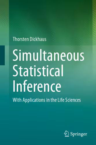 خرید و دانلود نسخه کامل کتاب Simultaneous Statistical Inference: With Applications in the Life Sciences