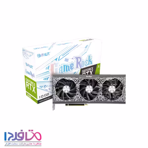 کارت گرافیک پلیت مدل GeForce RTX3080 GameRock 10GB