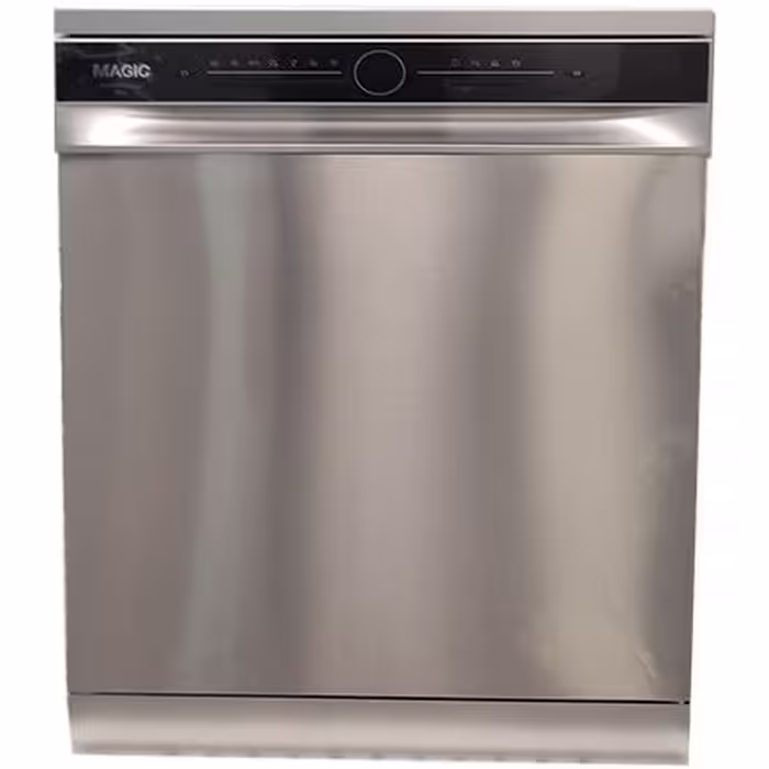 ماشین ظرفشویی مجیک مدل DW52M01 ظرفیت 14 نفر رنگ سفید