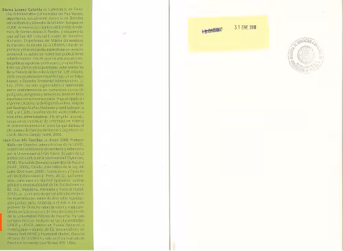 خرید و دانلود نسخه کامل کتاب Administración y legislación ambiental