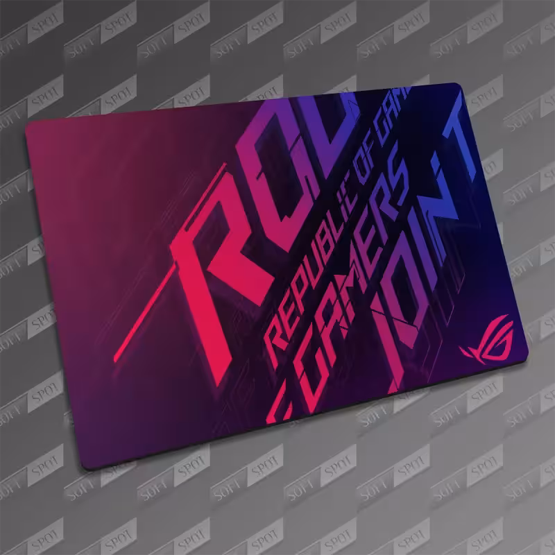 ماوس پد طرح ROG Republic of Gamers Text Artwork MP-193
