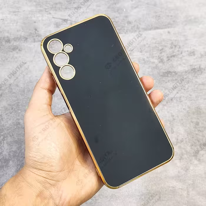 قاب مای کیس Samsung A14 دور طلایی الکتروپلیتینگ