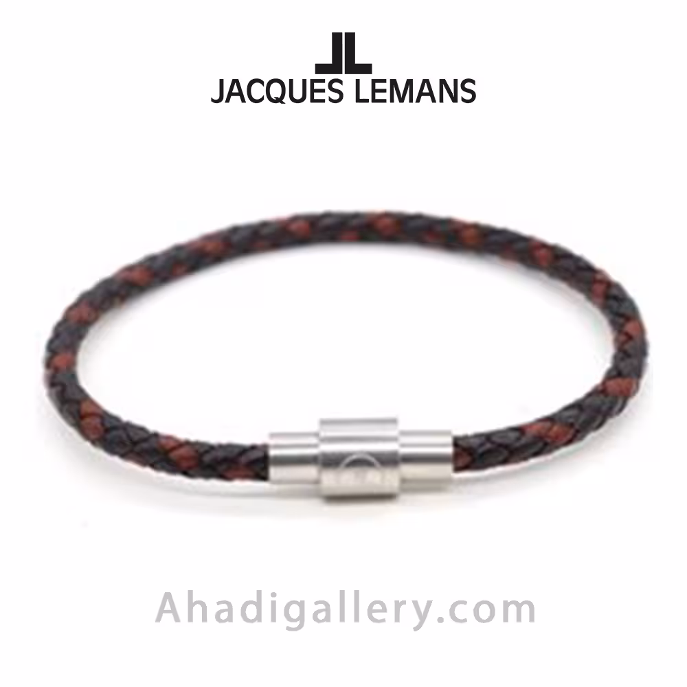 دستبند چرم ژاک لمن مدل s-b102a22