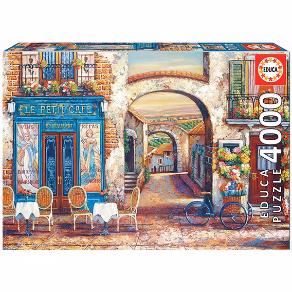 پازل 4000 قطعه Educa طرح کافه نقلی