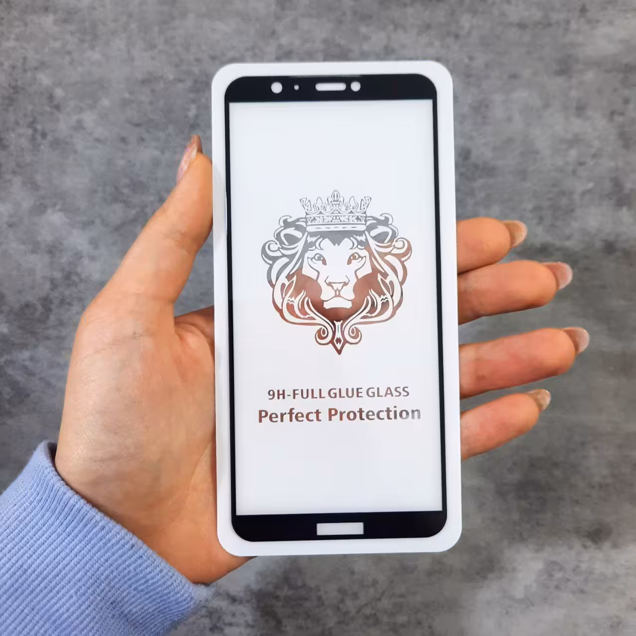 فول گلس Huawei P Smart 9H رنگ مشکی