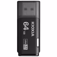 فلش کیوکسیا مدل U301 LU301K064GG4 USB3.2 Gen.1 با ظرفیت 64 گیگابایت