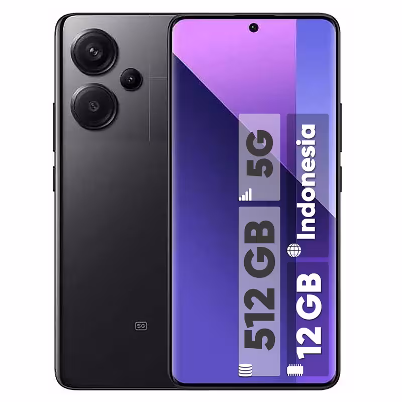 گوشی موبایل شیائومی مدل Redmi Note 13 Pro Plus 5G دو سیم کارت ظرفیت 512 گیگابایت و رم 12 گیگابایت - پک اندونزی