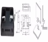 گونیا تخت مدل J5 مشکی فانتونی کد M151
