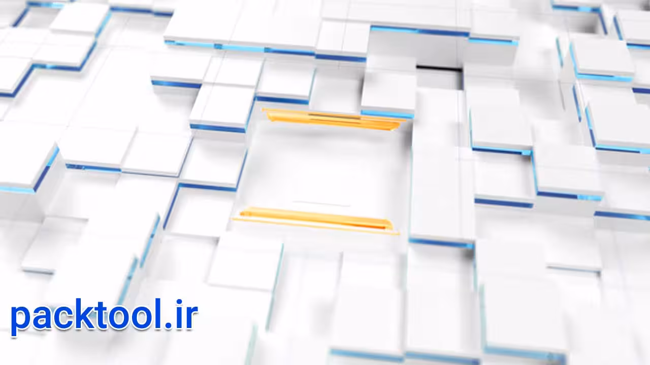 دانلود پروژه آماده داوینچی ریزالو نمایش لوگو تکنولوژی Tech Cubes Logo - پک تول