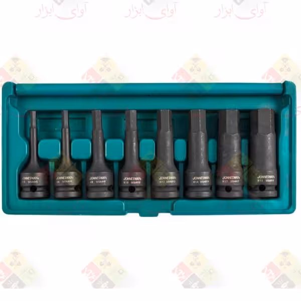 جعبه بکس آلنی فشار قوی 8عددی جانزوی