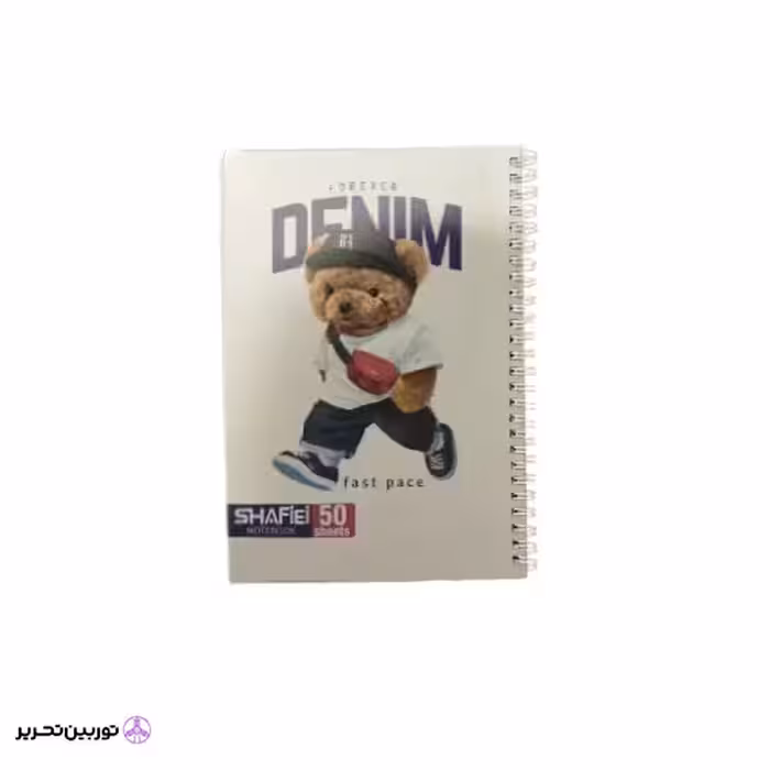 دفتر 50 برگ کلاسیک طلقی فنر دوبل 33 شفیعی