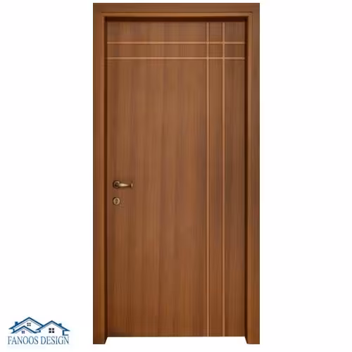 درب اتاق خواب با روکش وکیوم ضد آب کد 1252