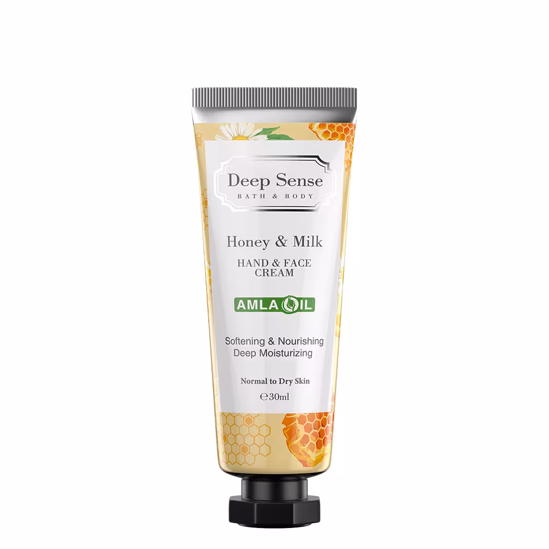 کرم مرطوب کننده دیپ سنس  مدل شیر عسل حجم 30 میلی لیتر