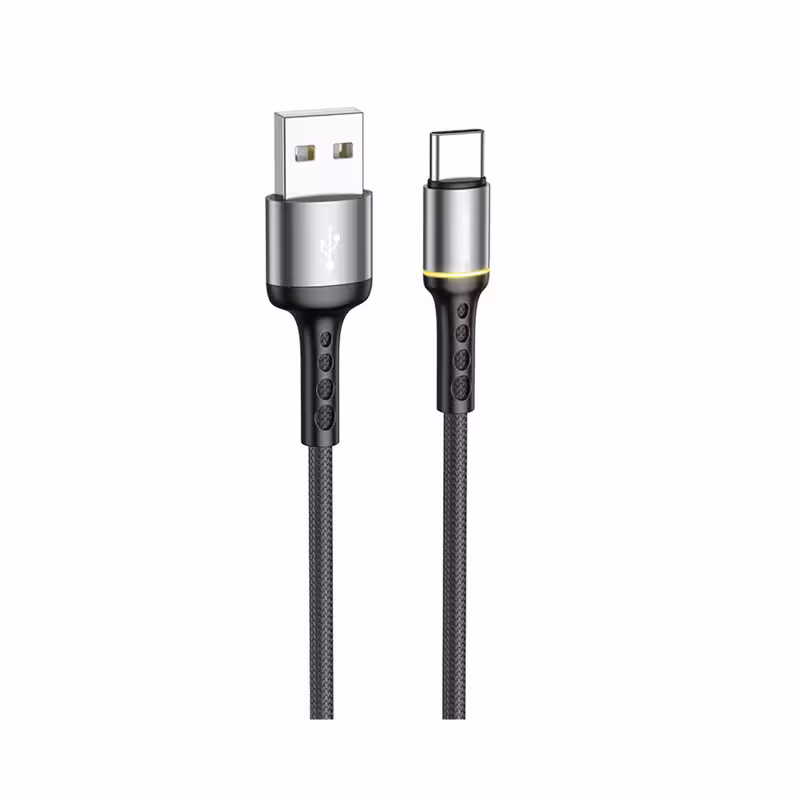 کابل تبدیل USB به USB-C بروفون مدل BU33 طول 1.2 متر