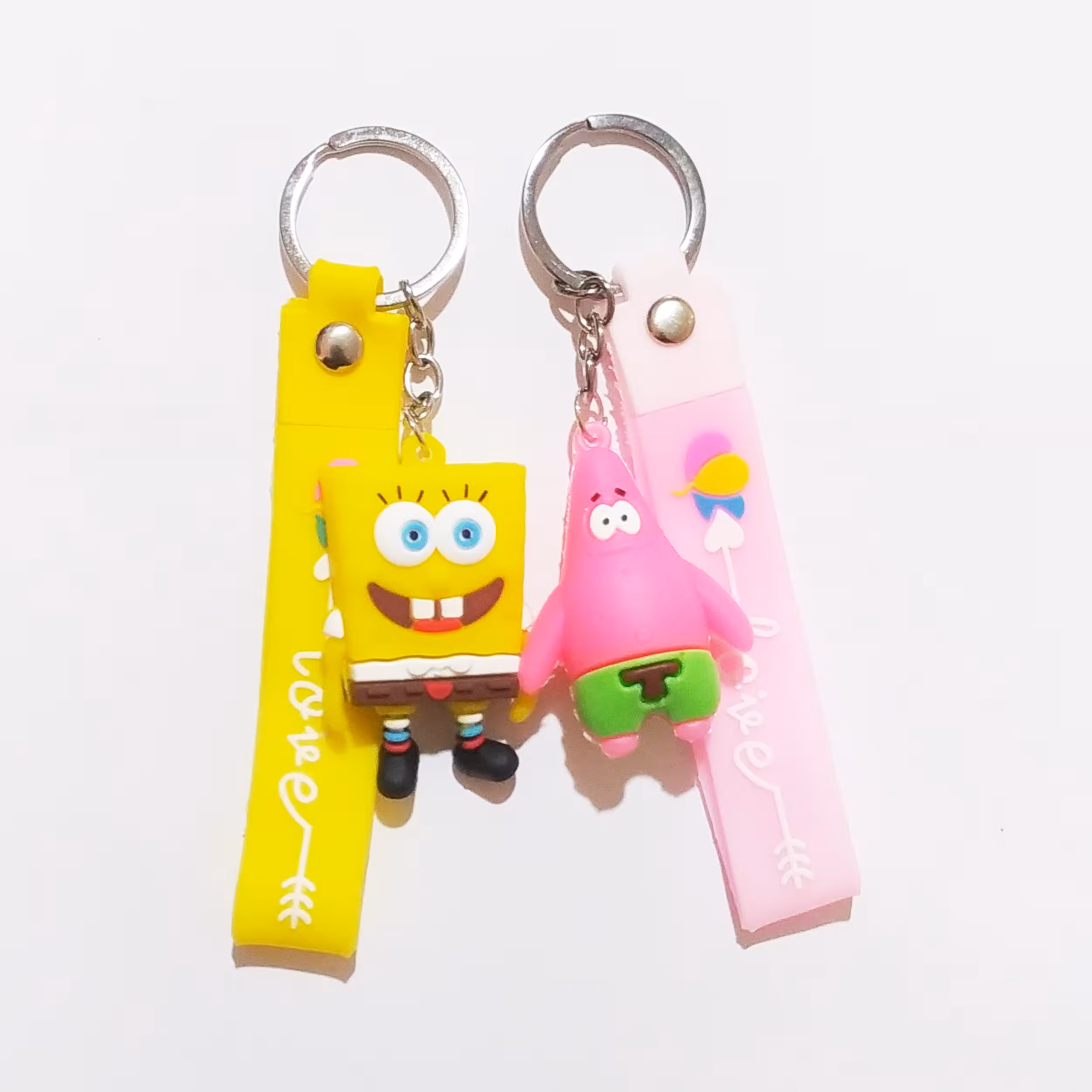 جاکلیدی سیلیکونی باب اسفنجی و پاتریک بسته 2 عددی 