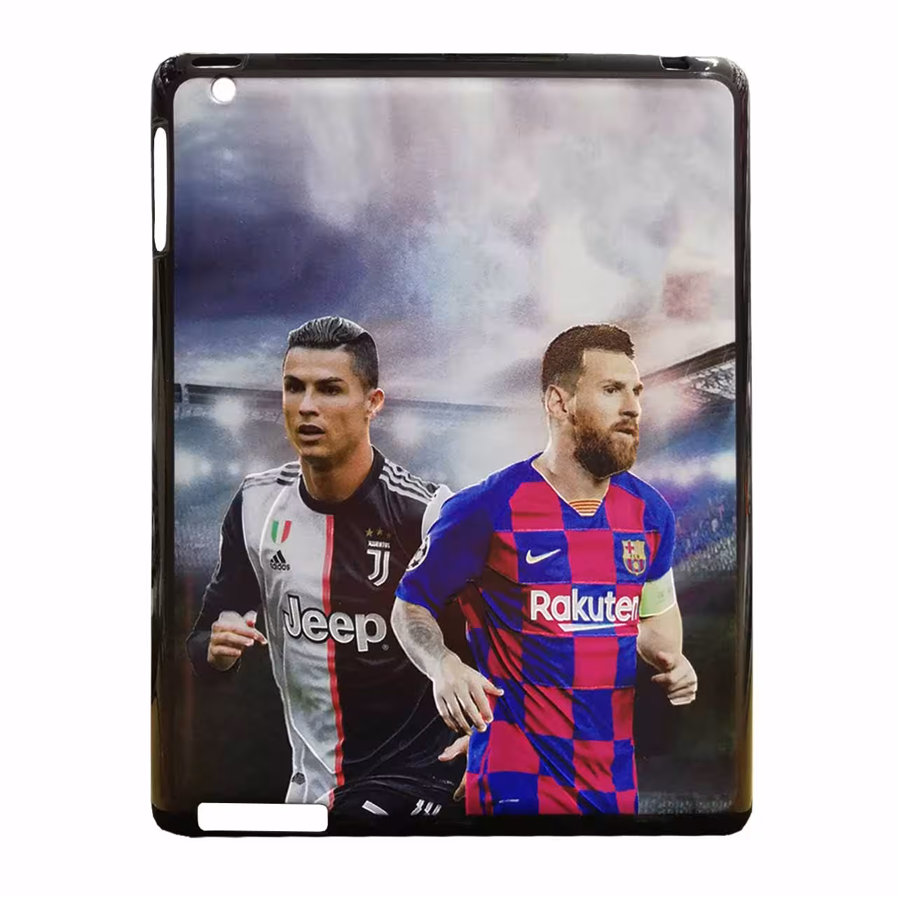 کاور طرح مسی و رونالدو | تبلت اپل iPad 2-3-4