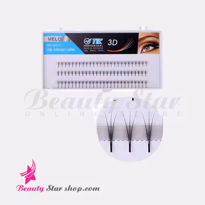 مژه مصنوعی والیوم سه بعدی طبیعی تیک سایز میکس