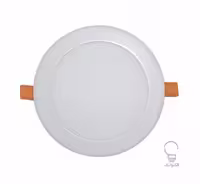 پنل LED توکار گرد 24 وات سان لوکس