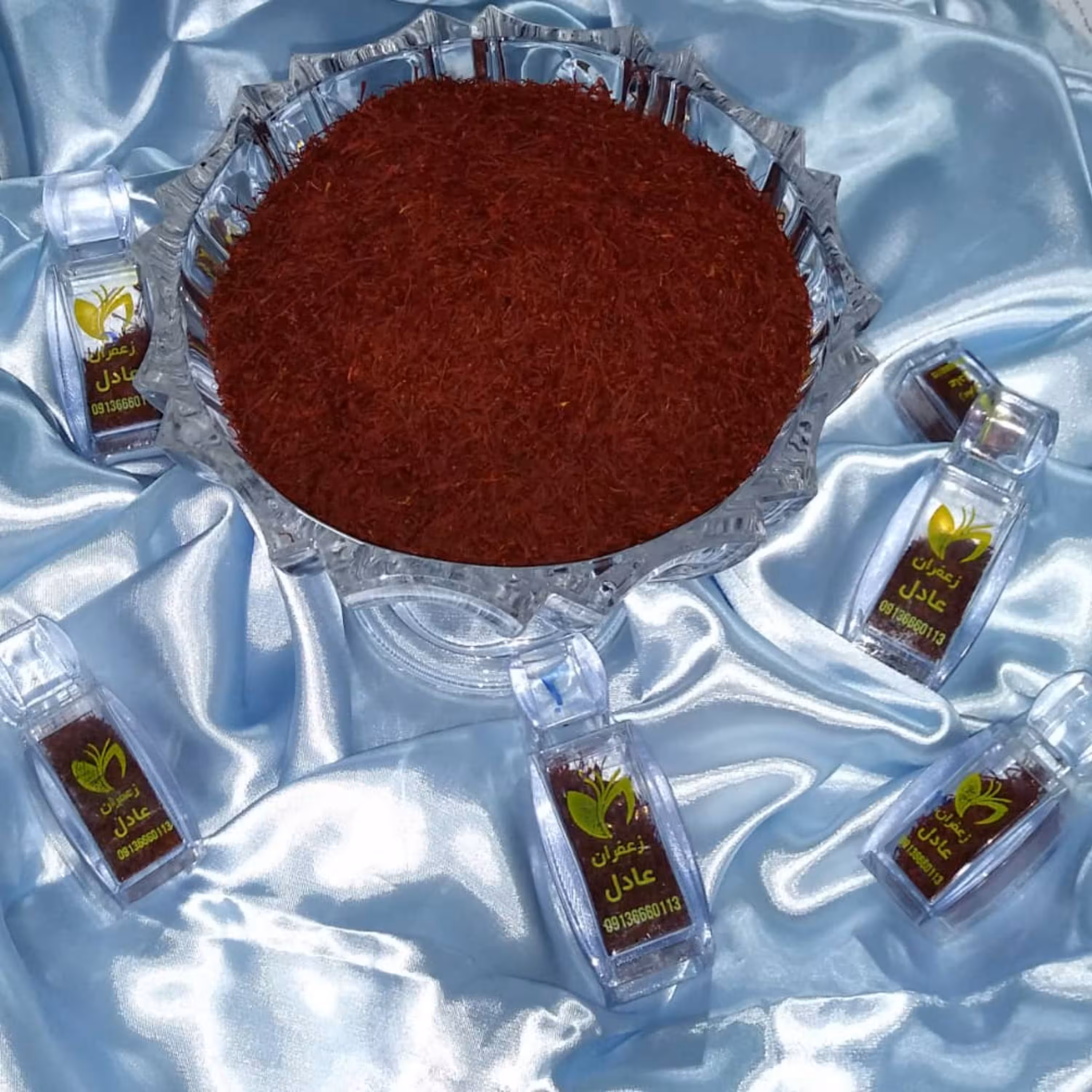 زعفران سرگل اعلاء اصل قائنات بسیار معطر و خوشرنگ (یک مثقال)