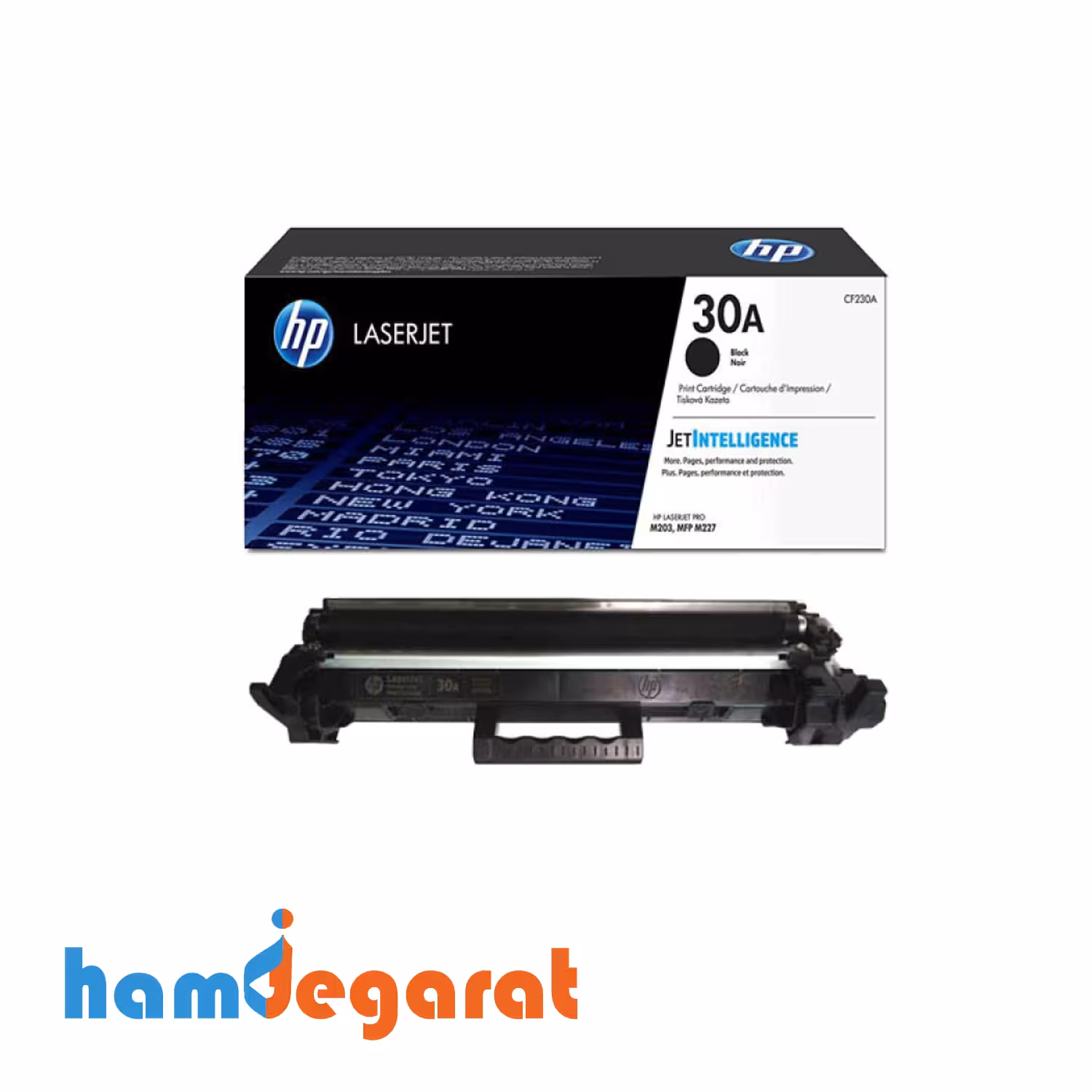 تونر کارتریج HP 30a