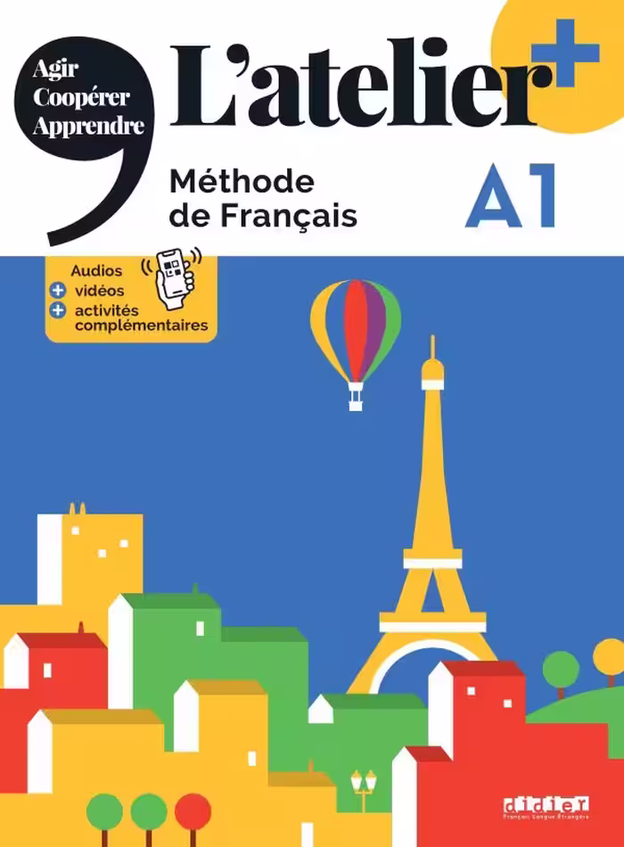 دانلود کتاب L'atelier niv .A1   cahier   DVD