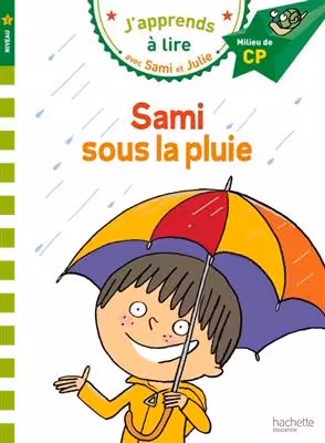 دانلود کتاب Sami et Julie Sami sous la pluie Niveau 2