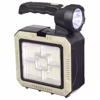 نورافکن دستی خورشیدی مدل جعبه ابزاردار کد 7739-C