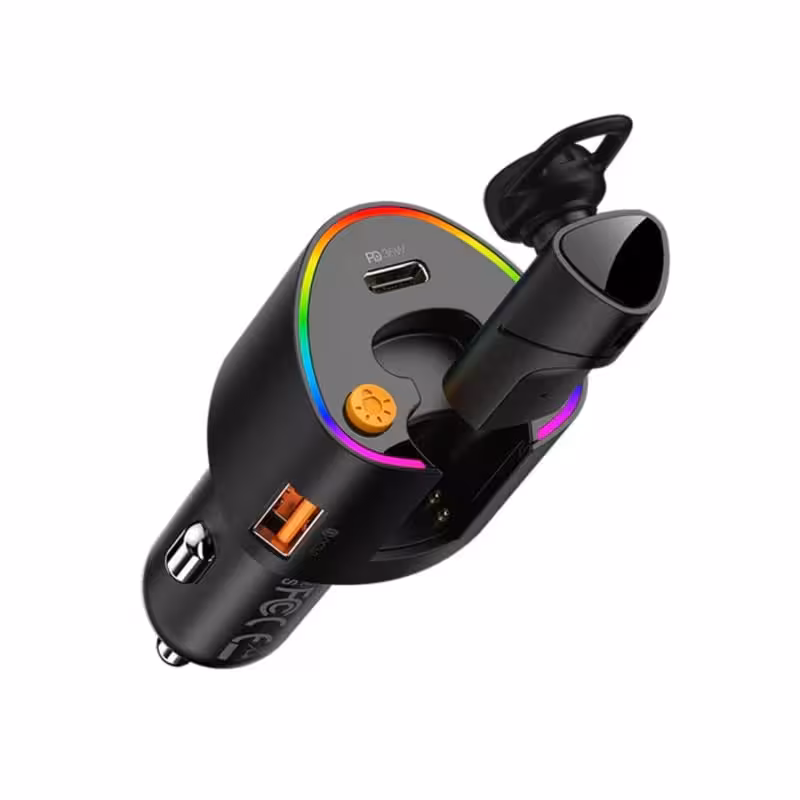 شارژر فندکی 36 وات رسی مدل RQ07