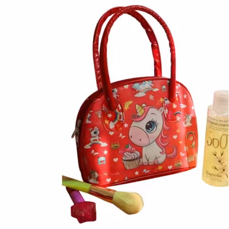 کیف دخترانه مغزی دار قرمز