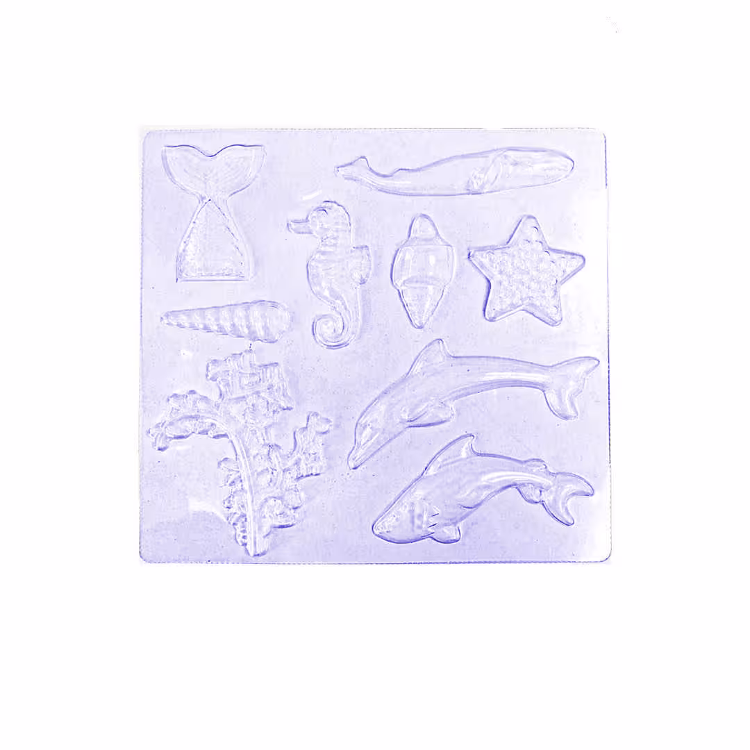 طلق شکلات آبزیان دریایی