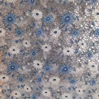 سفره  متری شیشه ای گلدار آبی اصفهان        ارسال رایگان