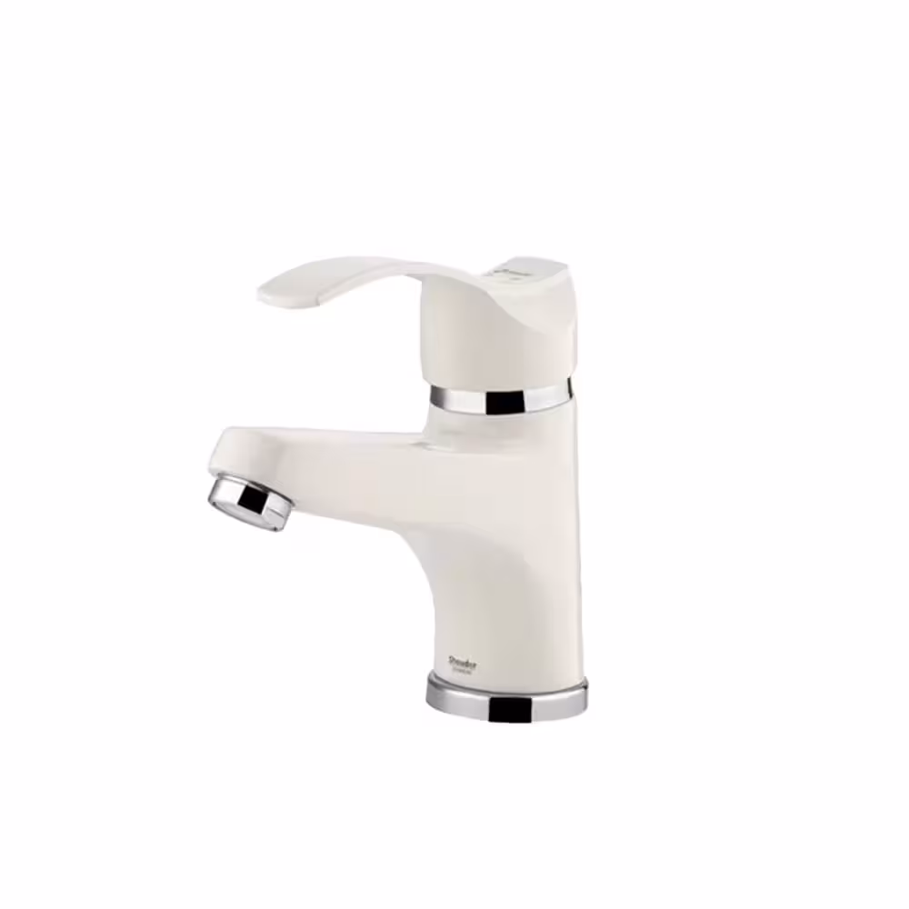 شیر روشویی شودر مدل اپال شیری کروم