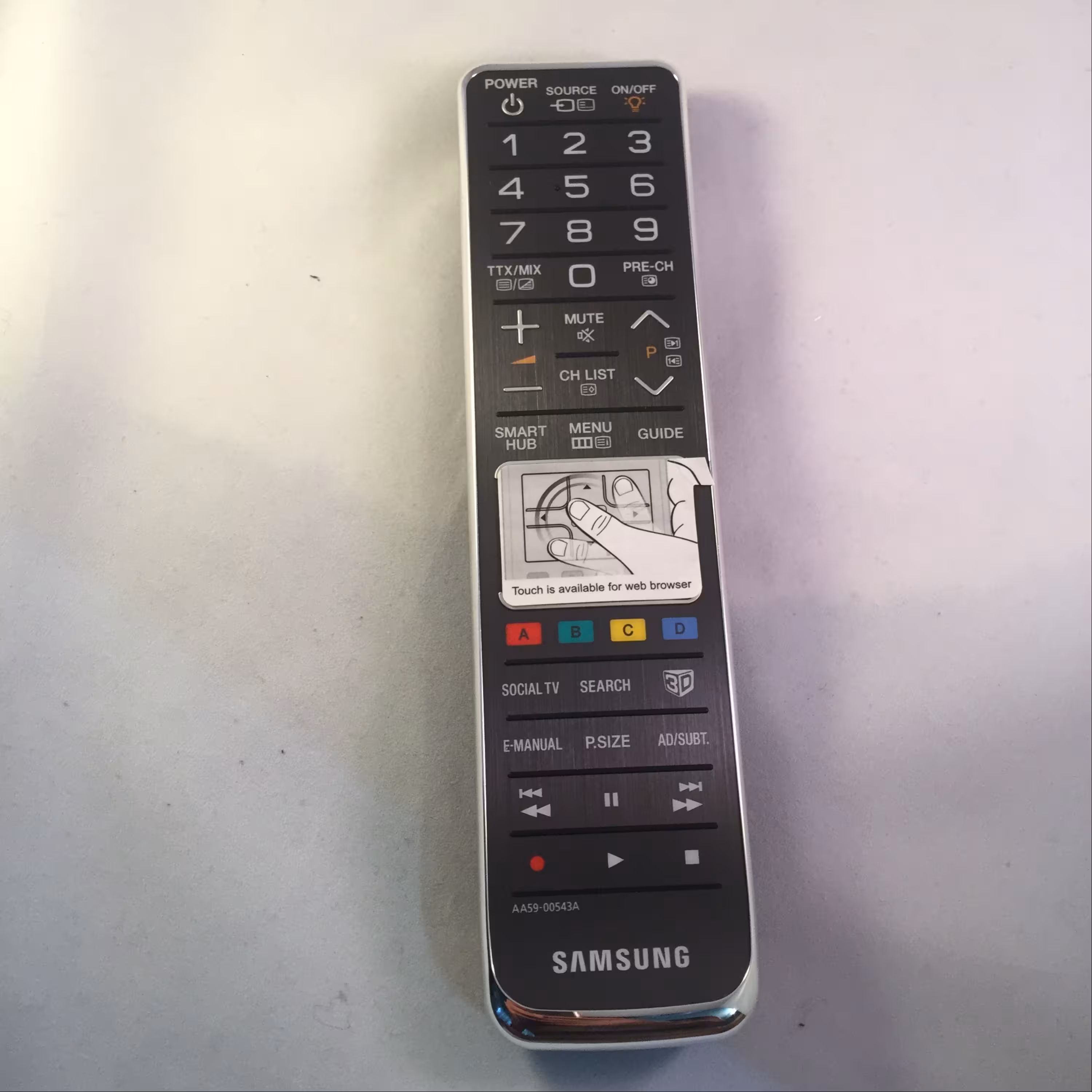 کنترل هوشمند فابریک تلویزیون سامسونگ