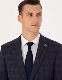 کت و شلوار مردانه سرمه ای پیرکاردین