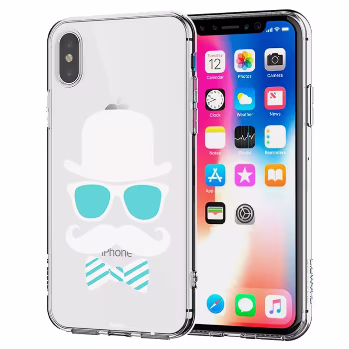 کاور طرح The Man مناسب برای گوشی موبایل اپل iPhone X / XS 