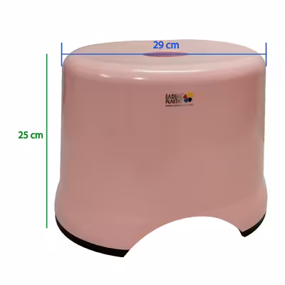 چهارپایه حمام ایده آل پلاستیک مدل نگین