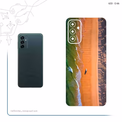 برچسب پوششی ماهوت مدل Beach and Green Sea مناسب برای گوشی موبایل سامسونگ Galaxy M23